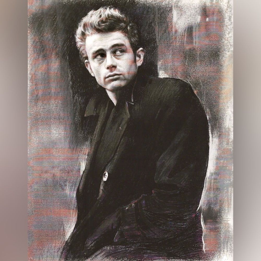 JAMES DEAN B&W photo picture print living room wall home decor U CHOOSE